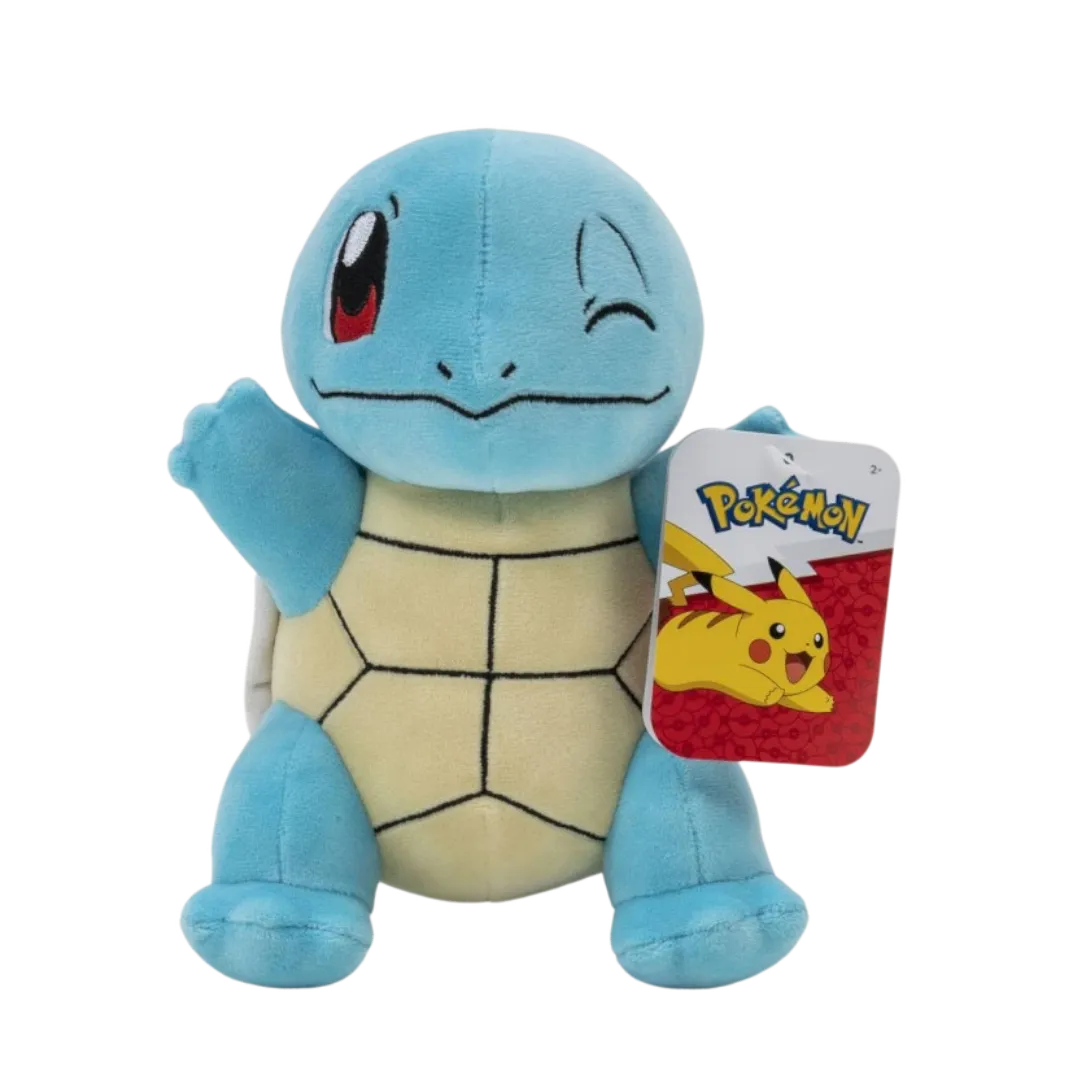 Pokémon Plüsch - Shiggy Zwinkernd