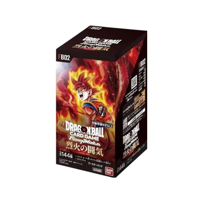 Dragon Ball Fusion World – Fierce Fire Fighting (FB02) Booster Display (JP)