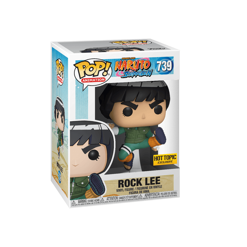 Funko Pop! Naruto Shippuden – Rock Lee 739 Hot Topic Exclusive Original - CARDHOME