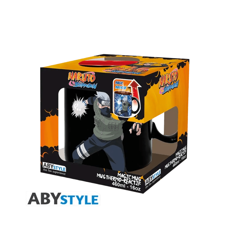 NARUTO SHIPPUDEN – Thermoeffekt - Tasse 460ml – Kakashi - CARDHOME