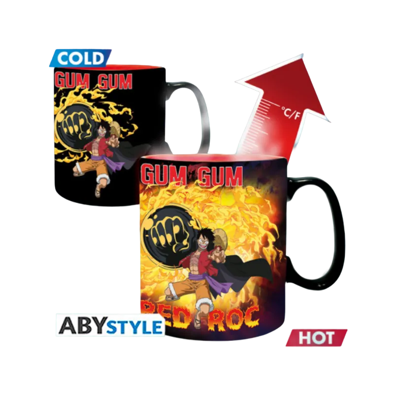 One Piece Mug Heat Change - Luffy vs Kaidou 460 m - CARDHOME