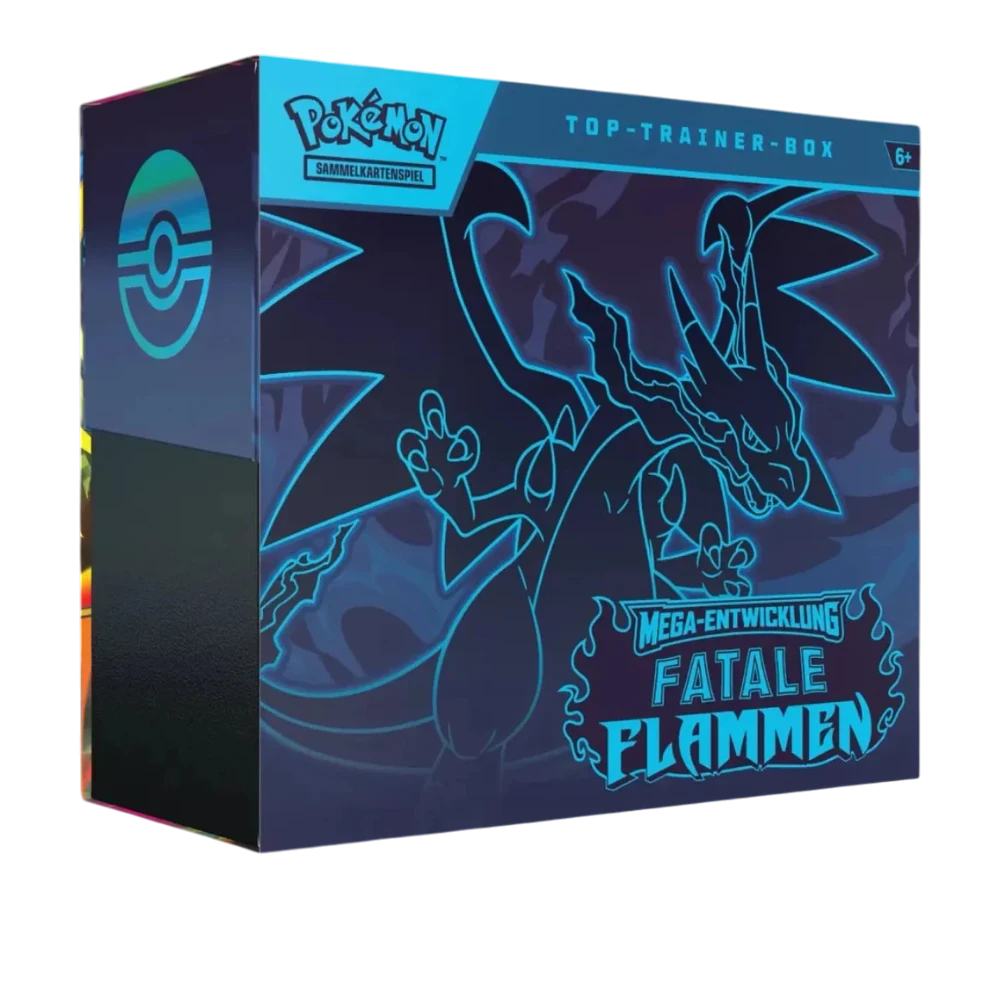 Pokémon Fatale Flammen Top Trainer Box (Deutsch)