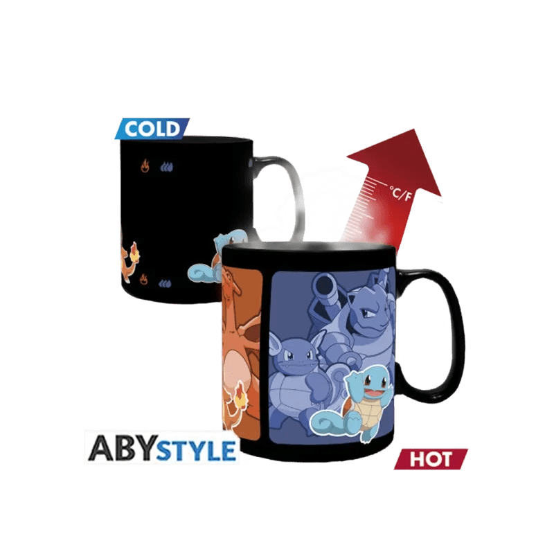 Pokémon Heat Change Tasse 460ml - CARDHOME