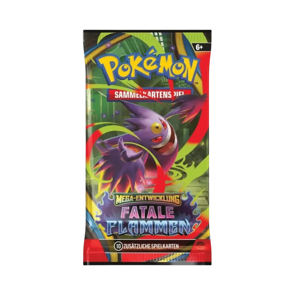 Pokémon Mega-Entwicklung – Fatale Flammen Booster (Deutsch)