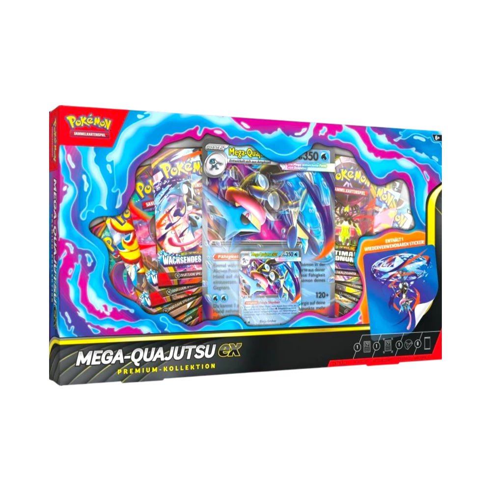 Pokémon Mega-Quajutsu ex Premium-Kollektion (Deutsch)
