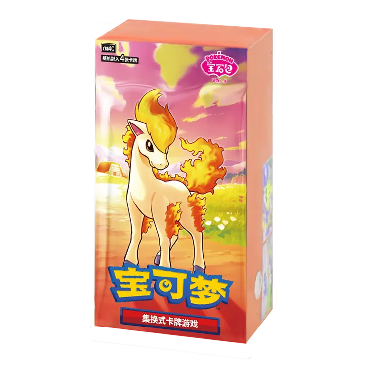 Pokemon TCG - Gem Pack Vol. 4 Booster Display (CBB4C) - Chinesisch - CARDHOME