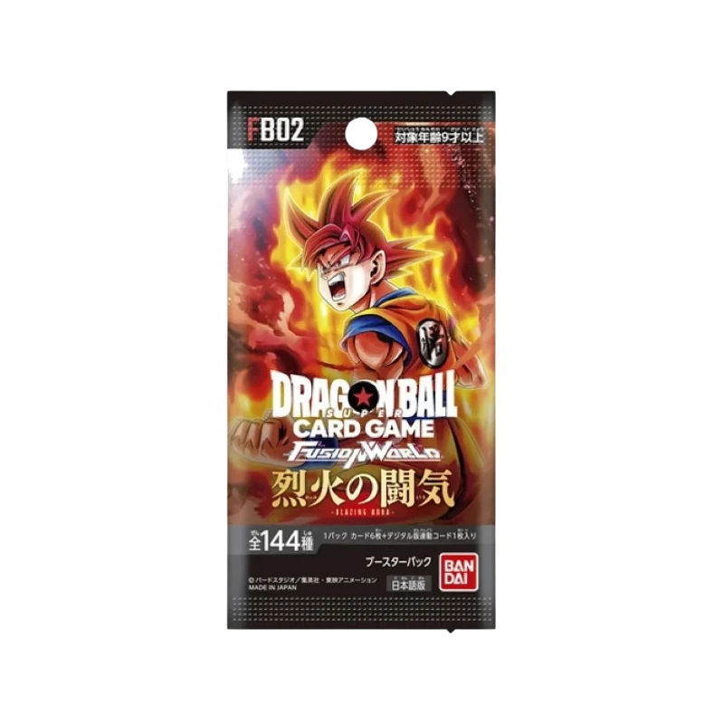 Dragon Ball Fusion World (FB02) Booster Pack (JP)