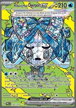 Brunnenmaske Ogerpon ex - Prismatische Entwicklungen (Special Illustration Rare) [PRE-152] - CARDHOME