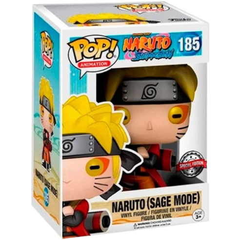 Funko Pop! Naruto Shippuden – Naruto (Sage Mode) 185 Special Edition Original - CARDHOME