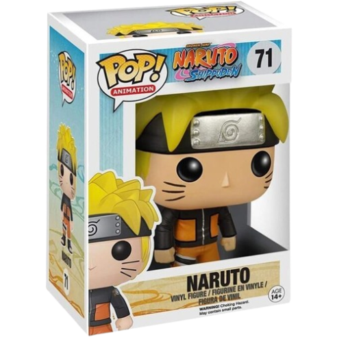 Funko Pop! Naruto Shippuden – Naruto Uzumaki 71 Vinyl Figur Original - CARDHOME