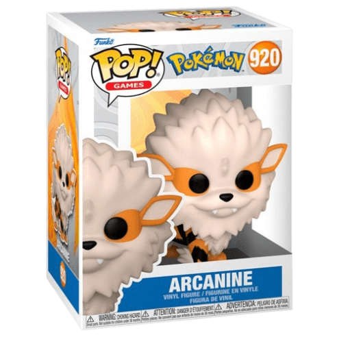 Funko Pop! Pokémon – Arcanine 920 Vinyl Figur Origina - CARDHOME