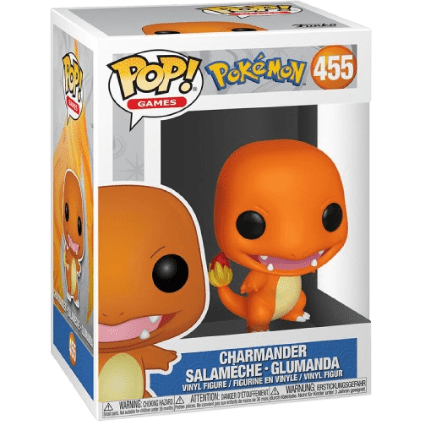 Funko Pop! Pokémon – Charmander (Glumanda) 455 Vinyl Figur Original - CARDHOME
