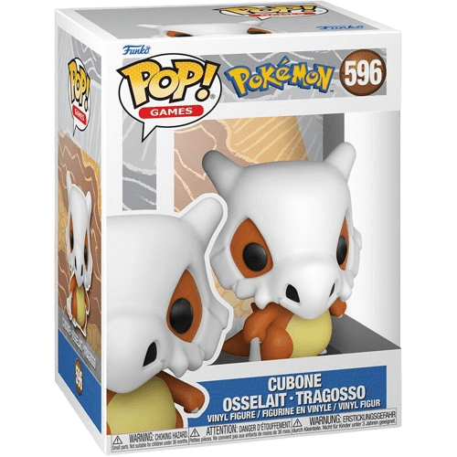 Funko Pop! Pokémon – Cubone (Osselait) 596 Vinyl Figur Original - CARDHOME