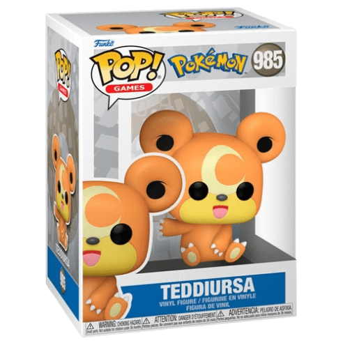 Funko Pop! Pokémon – Teddiursa 985 Vinyl Figur Original - CARDHOME