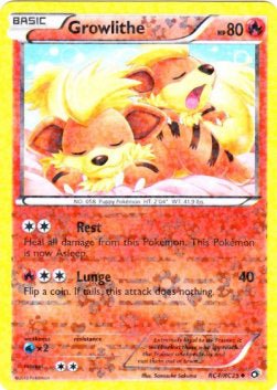 Growlithe - Legendary Treasures (Uncommon) [LTR-RC4] - CARDHOME