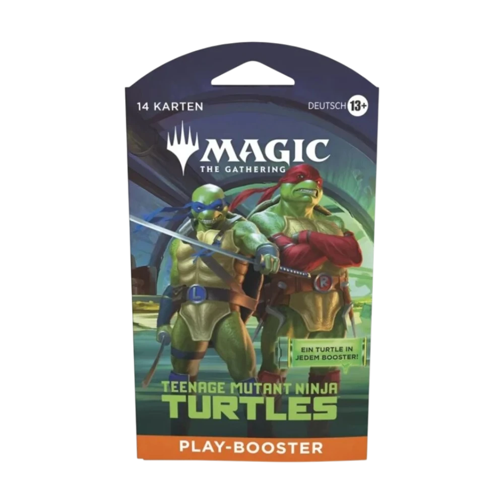 Magic: The Gathering Teenage Mutant Ninja Turtles – Sleeved Play Booster (Deutsch) - CARDHOME