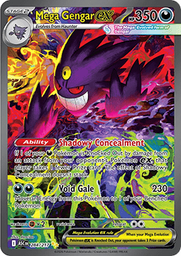 Mega Gengar ex - Erhabene Helden (Special Illustration Rare) [ASC-284] - CARDHOME
