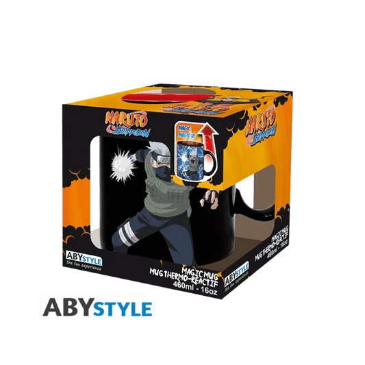 NARUTO SHIPPUDEN – Thermoeffekt - Tasse 460ml – Kakashi - CARDHOME