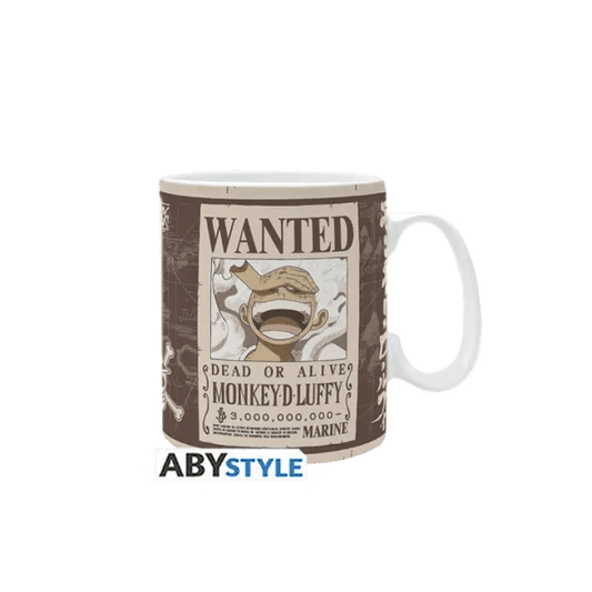 One Piece Mug - Luffy Wanted 460ml - CARDHOME