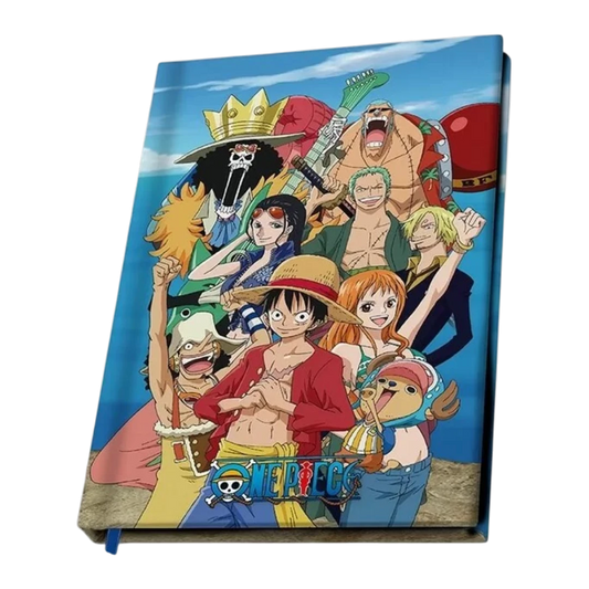 One Piece A5 Notizbuch – Straw Hat Crew