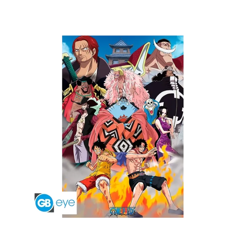One Piece Poster Marine Ford - CARDHOME