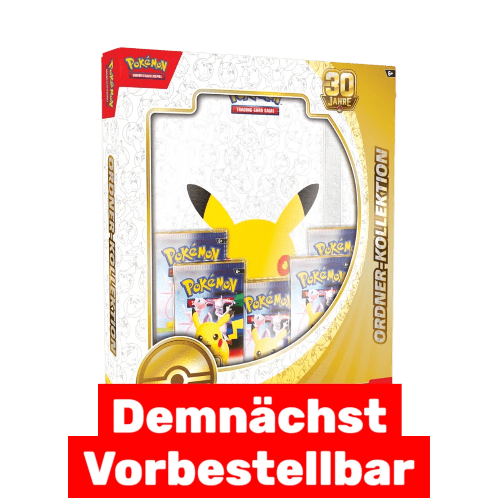 Pokémon 30 Jahre – Ordner-Kollektion (Deutsch) - CARDHOME