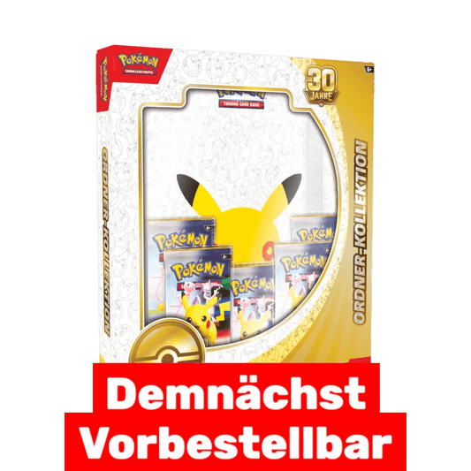 Pokémon 30 Jahre – Ordner-Kollektion (Deutsch) - CARDHOME