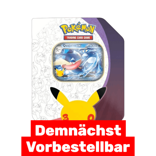 Pokémon 30 Jahre – Tin-Box Nacht Quajutsu-ex (Deutsch) - CARDHOME