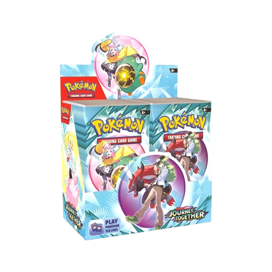 Pokémon Journey Together Booster Display (Englisch)