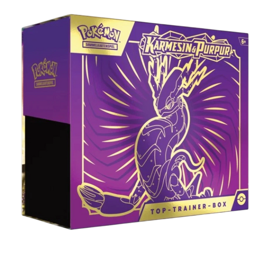 Pokémon Karmesin & Purpur Basis-Set Lila Top Trainer Box (Deutsch)