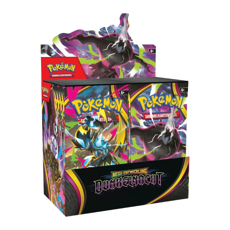 Pokémon Mega-Entwicklung – Dunkelnacht Booster Display (Deutsch)