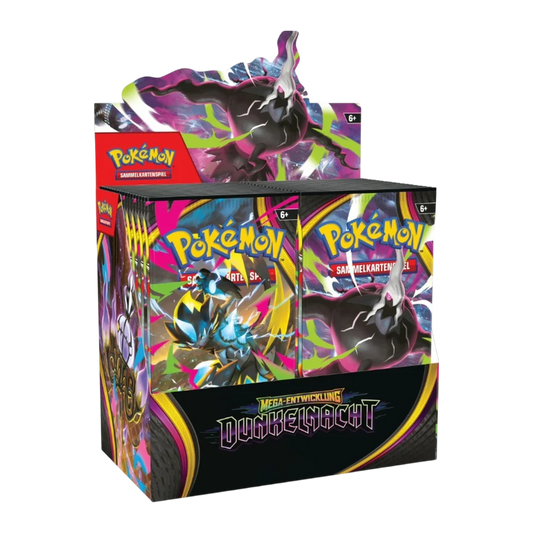 Pokémon Mega-Entwicklung – Dunkelnacht Booster Display (Deutsch)