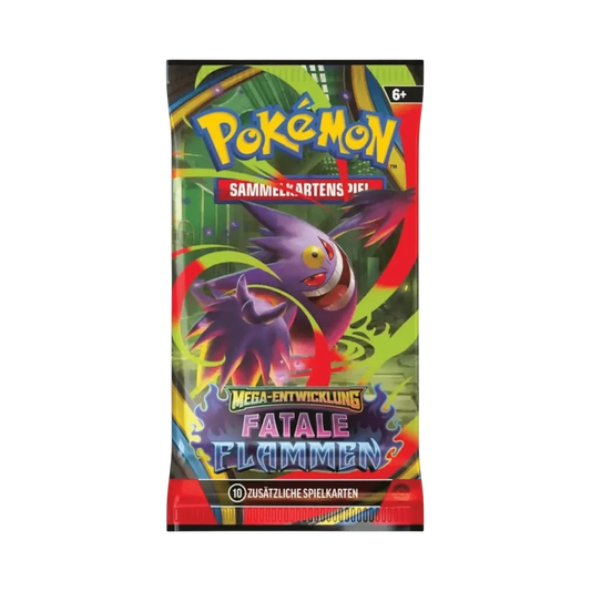 Pokémon Mega-Entwicklung – Fatale Flammen Booster (Deutsch)