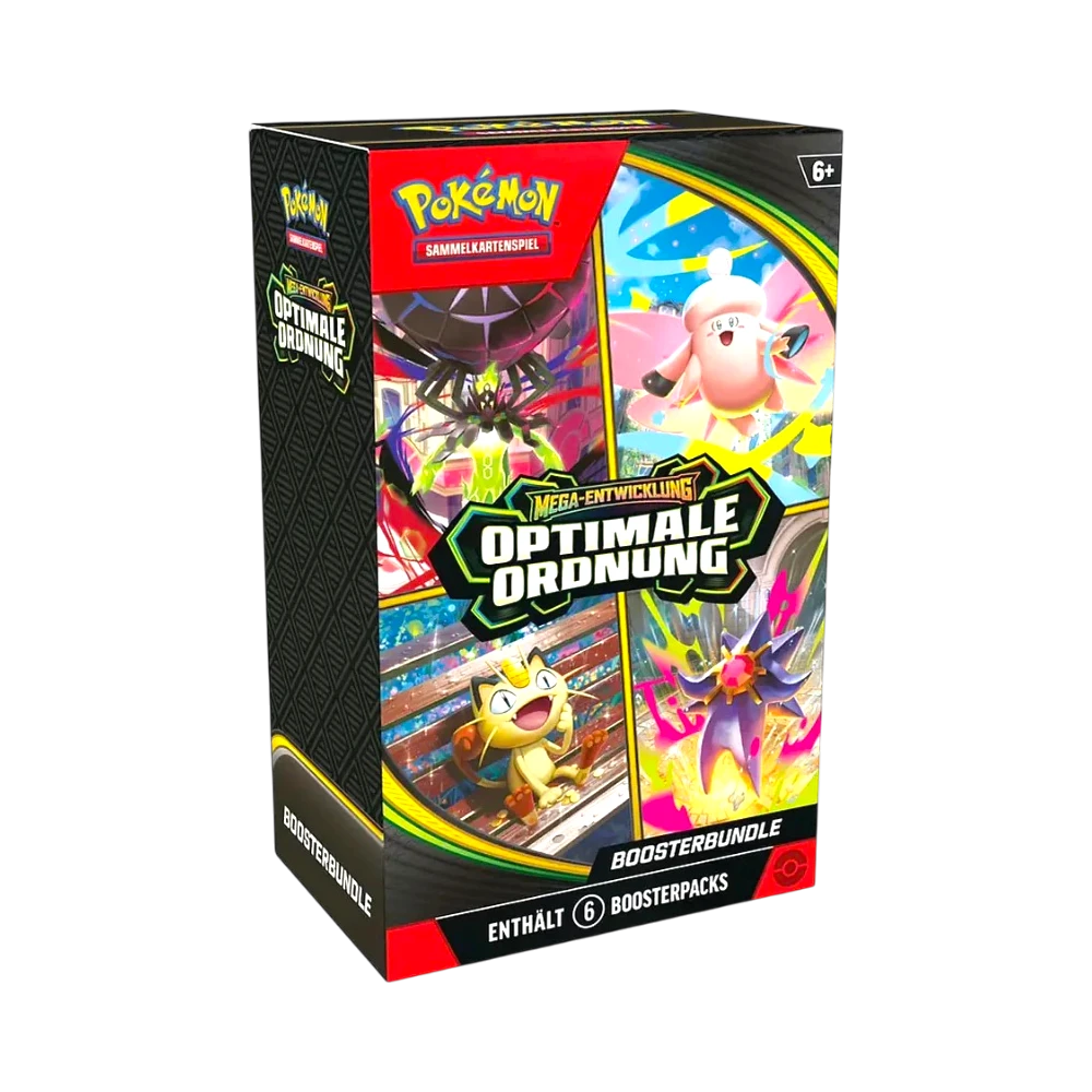 Pokémon Mega-Entwicklung – Optimale Ordnung Booster Bundle (Deutsch)