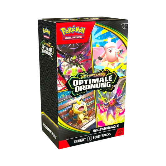 Pokémon Mega-Entwicklung – Optimale Ordnung Booster Bundle (Deutsch)