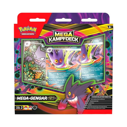 Pokémon Mega-Kampfdeck Mega-Gengar ex (Deutsch)