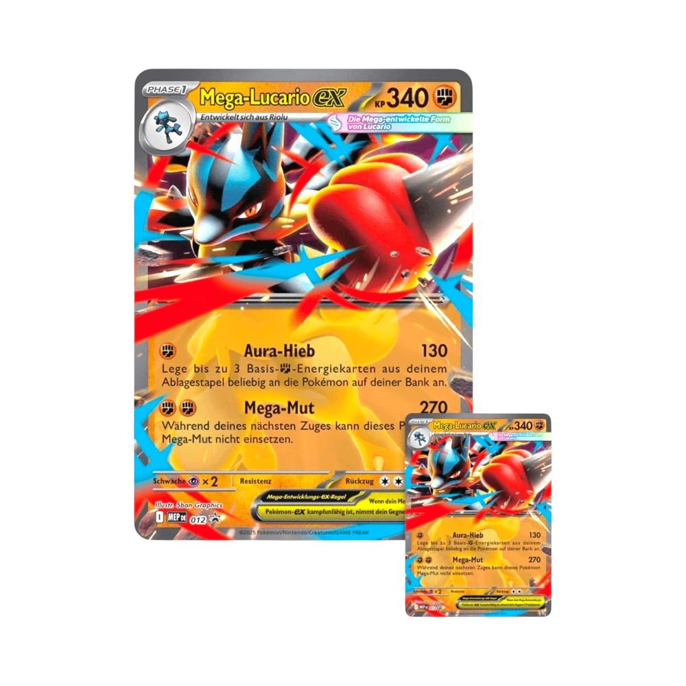 Pokémon Mega-Lucario ex Kollektion (Deutsch)