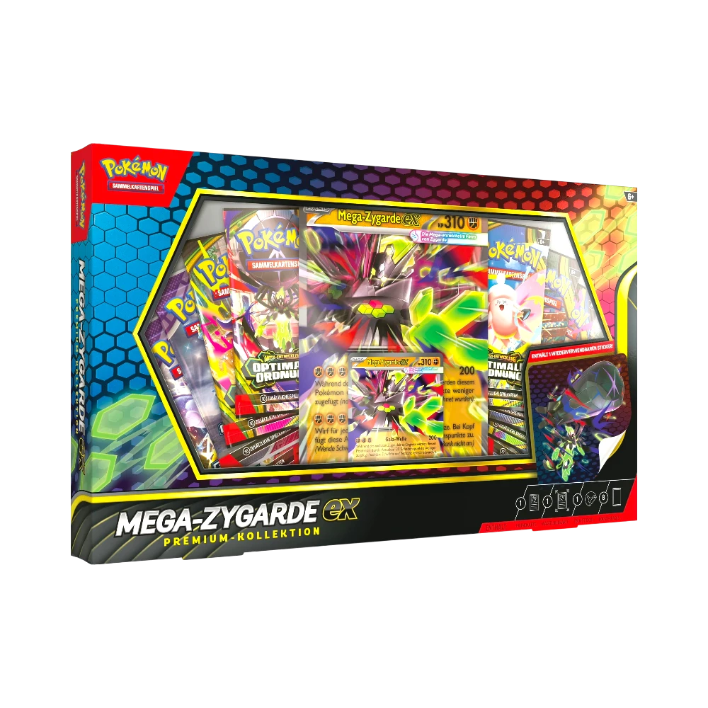 Pokémon Mega-Zygarde ex Premium-Kollektion (Deutsch)
