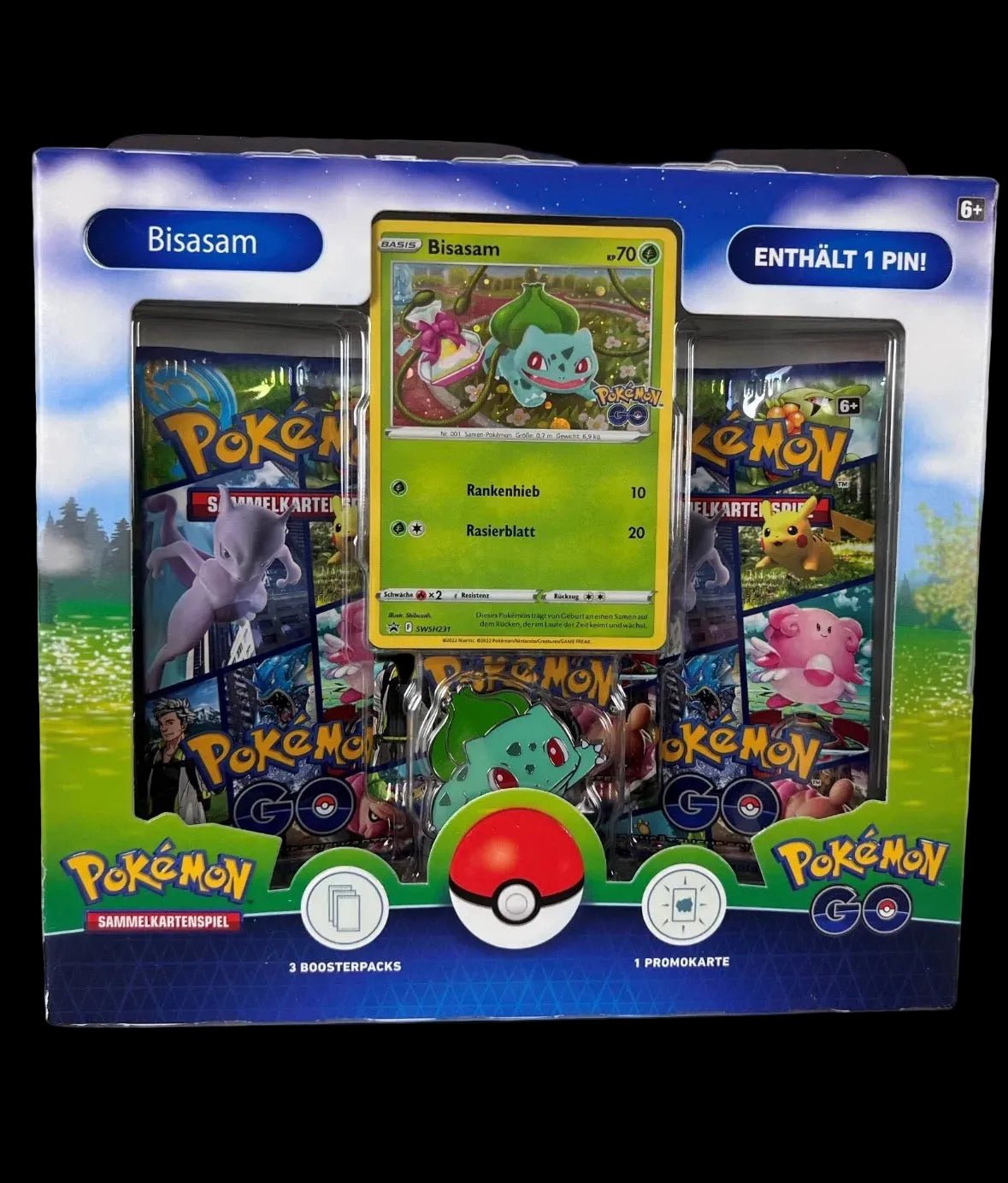 Pokémon PIN Kollektion POKÈMON GO: Bisasam (DEUTSCH) - CARDHOME