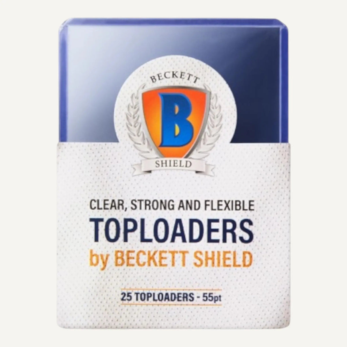 Toploader Beckett Shield 25 Stk – 35pt - CARDHOME