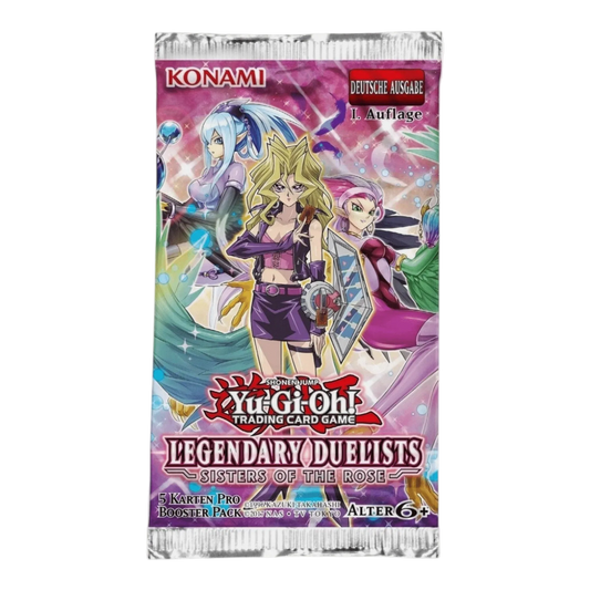 Yu-Gi-Oh! Legendary Duelists: Sisters of the Rose Booster (Deutsch)
